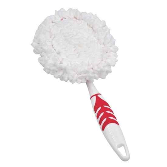 Sepet Bizde ® Mikrofiber Duster Toz Leke Kir Alıcı Temizleyici Tutacaklı Temizlik Bezi Aparatı Malzemesi