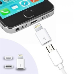 Sepet Bizde ® Apple iPhone / iPad Micro Usb Dönüştürücü Adaptör OTG Aparat