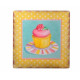 Sepet Bizde ® Decotown Duvar Panosu 40*40 Cup Cake Muffin Motifli Duvar Süsü