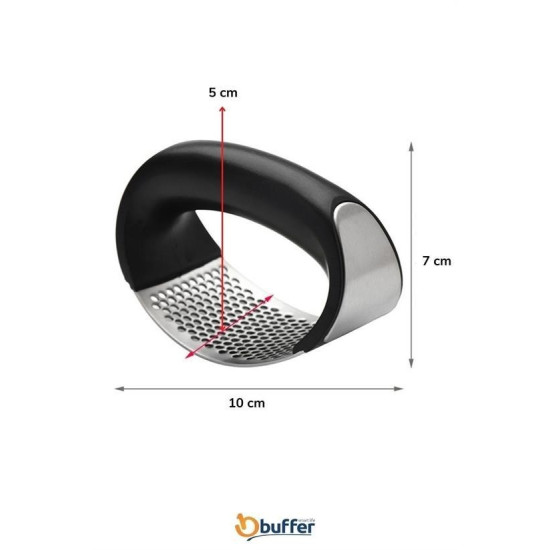 Sepet Bizde ® Yeni Sarımsak Ezici Paslanmaz Çelik Garlic Press