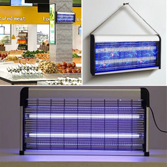 Sepet Bizde ® 10W Taşınabilir ve Asılabilir Elektrikli Led Sivrisinek Yok Edici Hem Gece Lambası Hem Haşere Engelleyici Makine