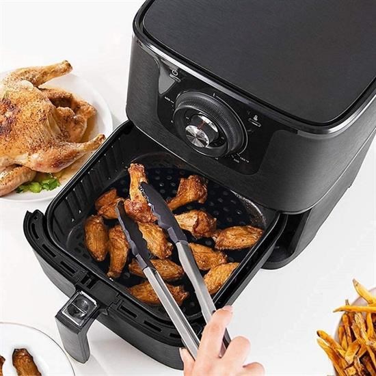 Sepet Bizde  ® Renkli Isıya Dayanıklı Yıkanılabilir Silikon Fırın Ve Airfryer Yuvarlak Pişirme Matı 20 Cm