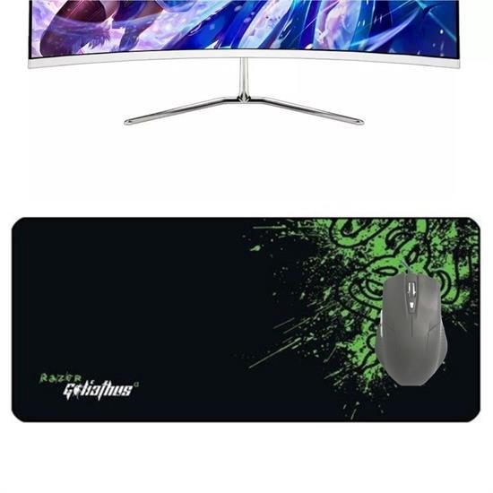 Sepet Bizde ® 90x40 Mouse Pad Gaming Oyuncu Gamer Kaymaz Taban Büyük Boy Ofis Tipi Fare Altlığı Goliathus 