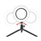 Sepet Bizde ® 10inç 26cm Youtube Instagram Tiktok Selfie  Stüdyo Video Fotoğraf Ring Light  Tripod Led Hal