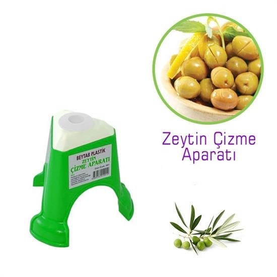 Sepet Bizde ® Kolay Zeytin Dilme Çizme Aparatı Pratik Kolay Zeytin Çizici Alet