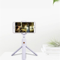 Sepet Bizde ® Sabitlenebilir Cep Telefon Tutucu  Ayarlanabilir Taşınabilir 3 Ayaklı Tripod Selfie Çubuğu