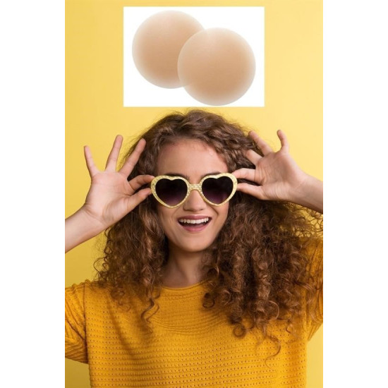 Sepet Bizde ® Silikon Göğüs Ucu Kapatıcı Gizleyici Bant Aparat  Nipple Pad